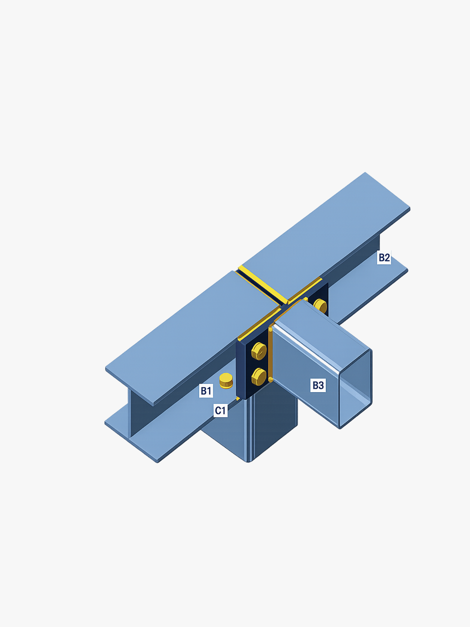Structural Steel Design Engineer – Structural Analyst – grey